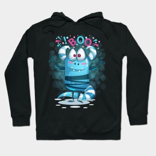 Boo funny artwork Hoodie